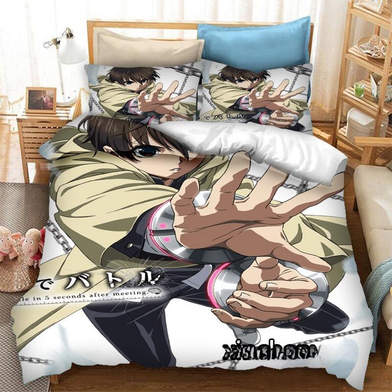 Мода 3D Принт Аниме Боевая Игра за 5 Секунд Постельное Белье Набор Пододеяльники Наволочки 2/3 Предмета Одеяло Комплекты Постельного Белья Постельные Принадлежности