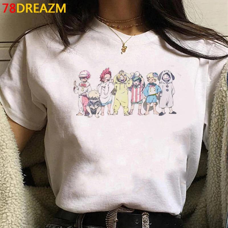 My Hero Academia Top Tees T Shirt Unisex  Harajuku Kawaii Tumblr T-shirt Tshirt  Vintage