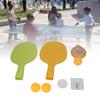 Indoor Hanging Table Tennis Hand Eye Coordination Toy 2 Racket Hanging Pingpong Trainer for Children Adult