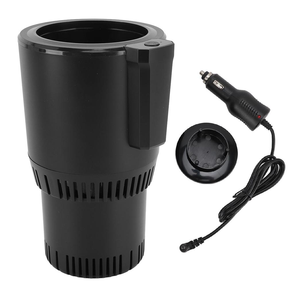 Car Cooler Cup Holder 12V Portable Working Indicator Silent Quick Cooling Cup Holder Auto Refrigerat