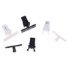 10Pcs Black White Pr-001 Small Door Lock Switch Lock For Ms Air Conditioner Set