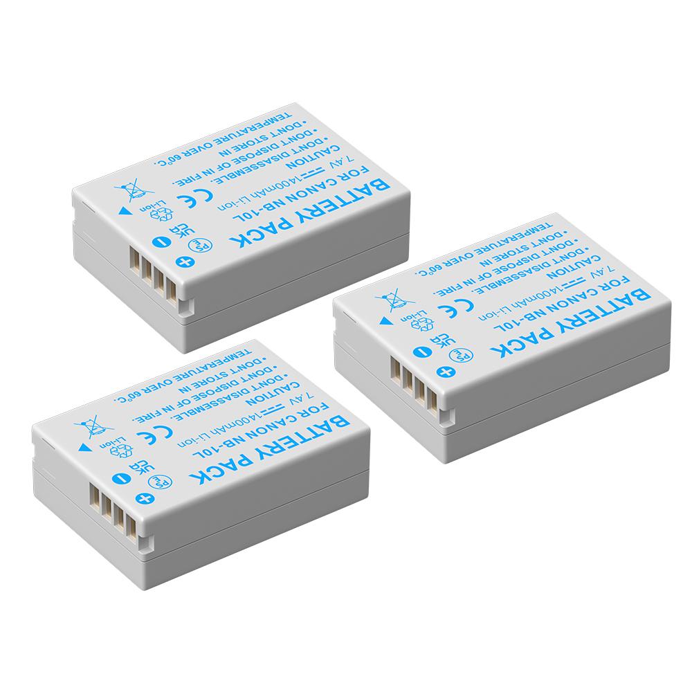 PALO 1400 мАч NB-10L NB10L + ЖК-дисплей Pengisi Daya с портом типа C и USB-кабелем для Canon G1X G15 G16 SX40HS SX50HS SX60HS SX40 SX50