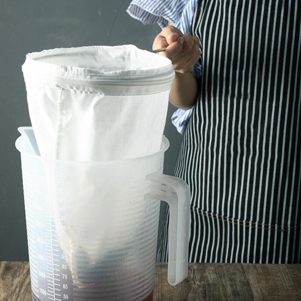 Ситечко для холодного кофе из марли, фильтр для чая с ручкой, фильтр-мешок для носков