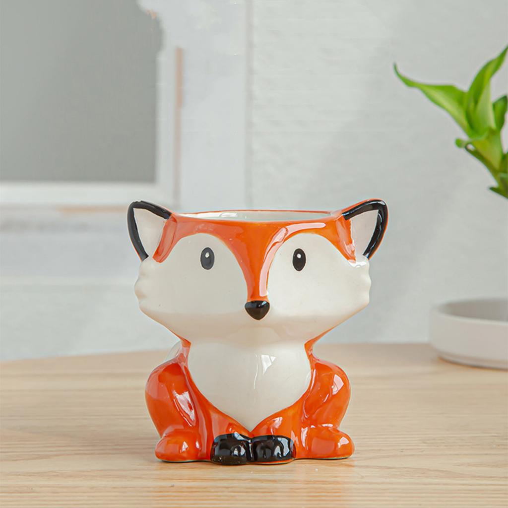 Горшок для животных, керамический горшок для суккулентов, кактус в горшке, набор горшков для бонсай