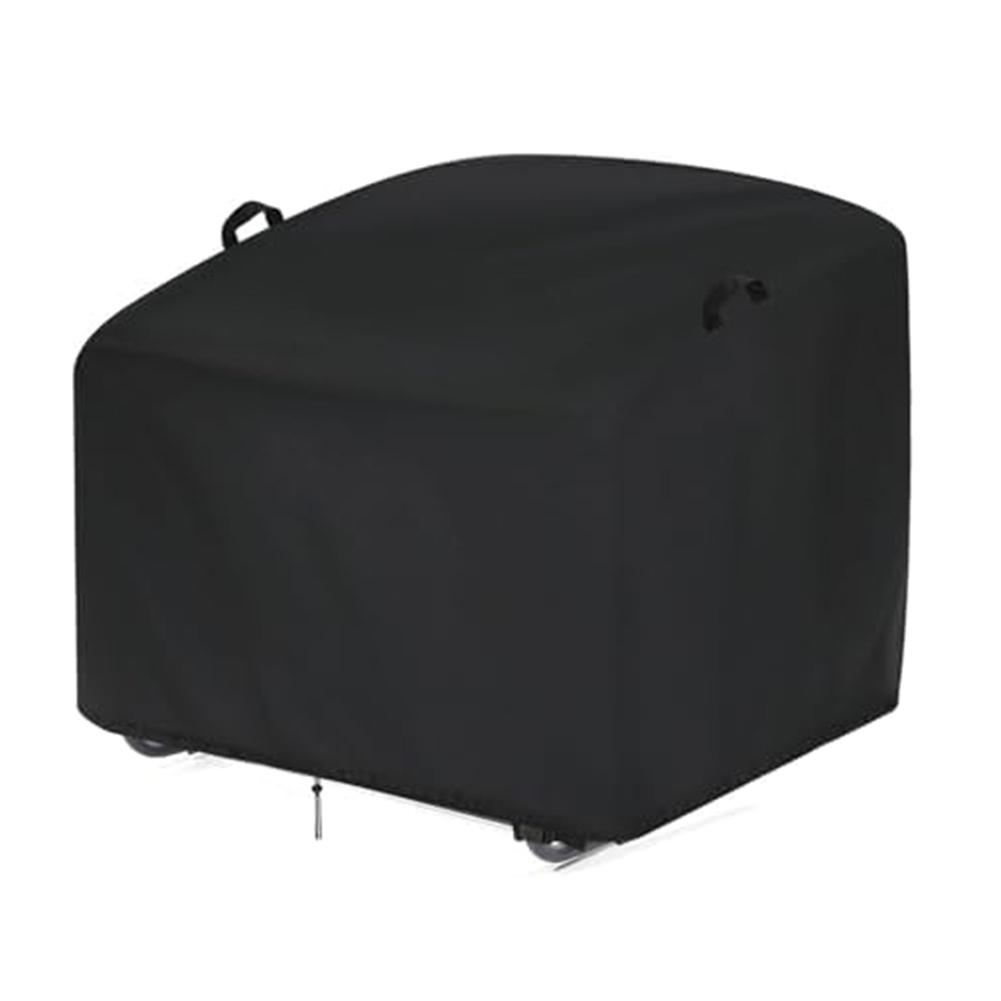 210D Oxford Fabric Rocking Chair Cover 113x98x90cm Waterproof Windproof for Outdoor Rocking Lounger Swivel Chairs