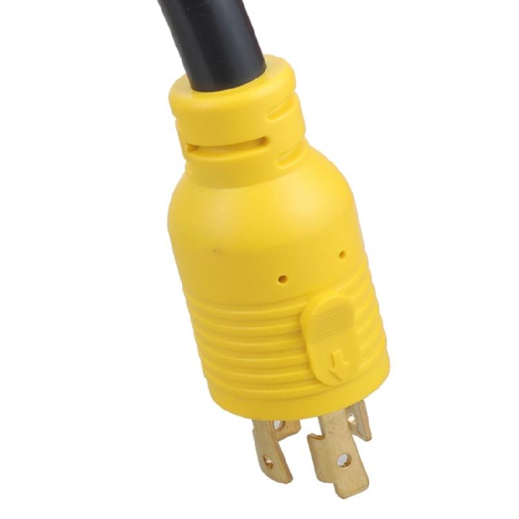 Прочный кабель-адаптер для генератора Nema L14-30P на 6-50R, адаптер для сварочного аппарата, 4-контактный на 3-контактный, 125/250 В