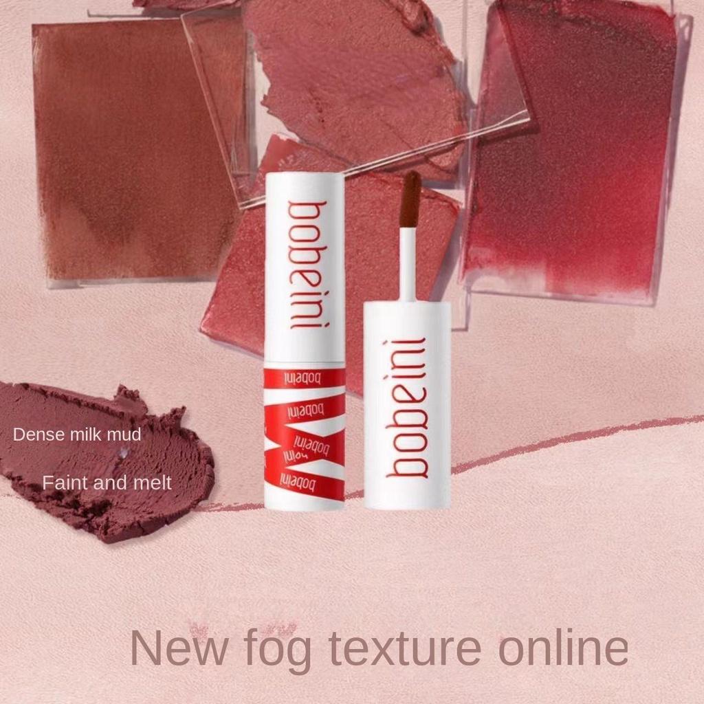 Высокий внешний вид глазури для губ Грязь для губ Бархатный матовый туман Увлажнение Стойкая невыцветающая помада Водостойкий белый блеск для губ Студенческая косметика