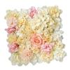 1 шт. 38x38 см шелковые цветы розы 3D фон стены свадебные украшения искусственный цветок настенная панель для домашнего декора фоны детский душ