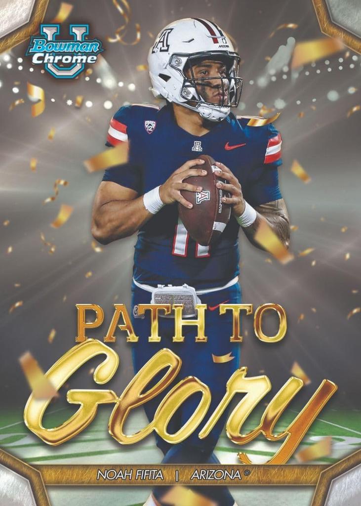 Bowman U Chrome Футбол ХОББИ Bowman University Футбол Хобби 2023/24 -