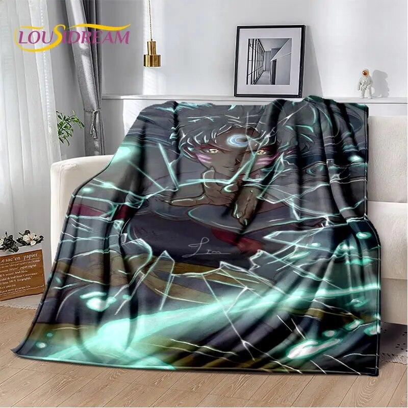 Мягкое плюшевое одеяло с рисунком аниме Inuyasha, фланелевое одеяло для гостиной, спальни, кровати, дивана, чехол для пикника Bettdecke