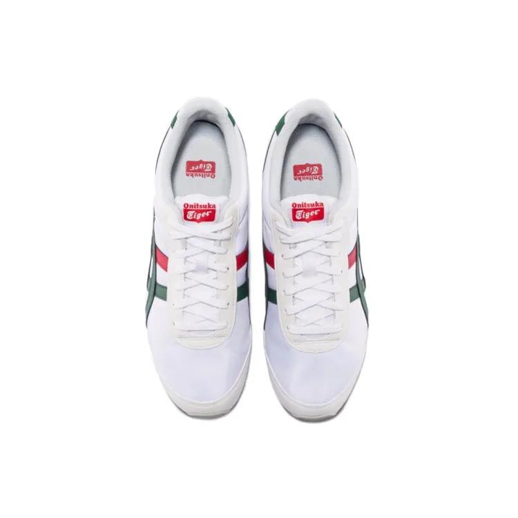 Onitsuka Tiger Golden Spark Sneakers White / Green (Unisex) Running Shoes 1183A503 100