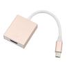 Адаптер USB C на HDMI 4K Алюминиевый дизайн Для смартфона, планшета, ноутбука, телевизора, монитора Разъемы Plug and Play