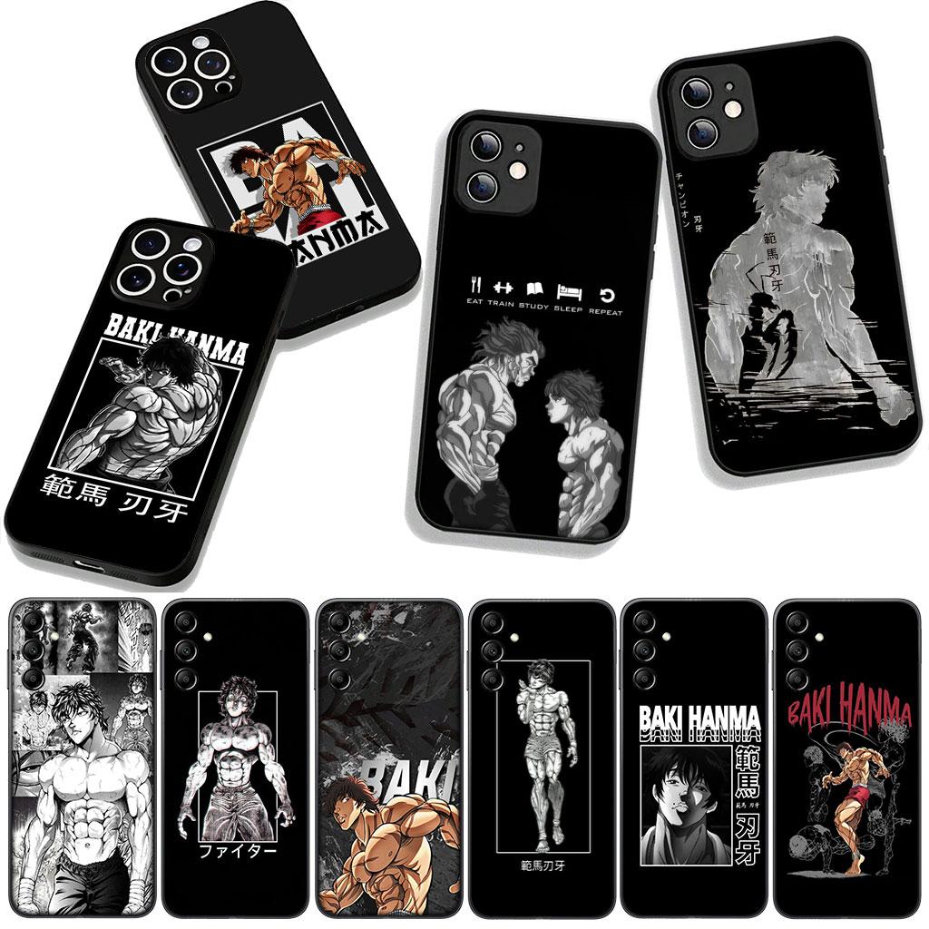 Comics Hanma baki Phone Case for Motorola Moto Edge 70 60 Fusion 40 NEO 20 Pro G Stylus G56 G96 G71 G73 G52 G41 G42 G50 G51
