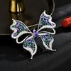 Women's Light Luxury Design Elegant Hollow Butterfly Brooch Fashionable And Versatile Niche Design Sense Brooch