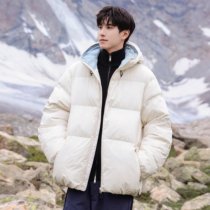 Wassup Sohot Мужская зимняя куртка-пуховик с капюшоном