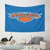 New York Knicks Basketball Logo Pattern Wall Hanging Tapestry Decorative Tapestry Home Decor for Bedroom and Living Room