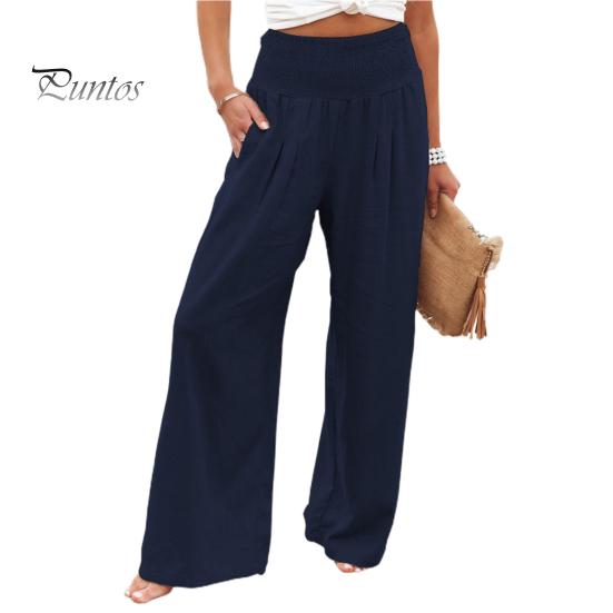 Женские летние однотонные брюки с карманами, свободные прямые брюки, уличная одежда