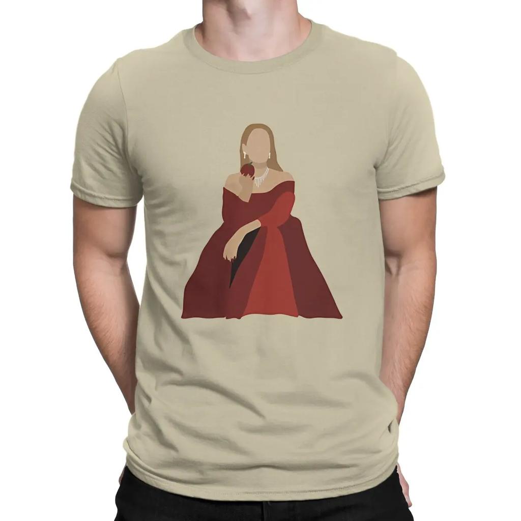 Men T-Shirts Oh My God Humor 100% Cotton Tees Short Sleeve A-Adele Singer T Shirt O Neck Clothes Gift Idea