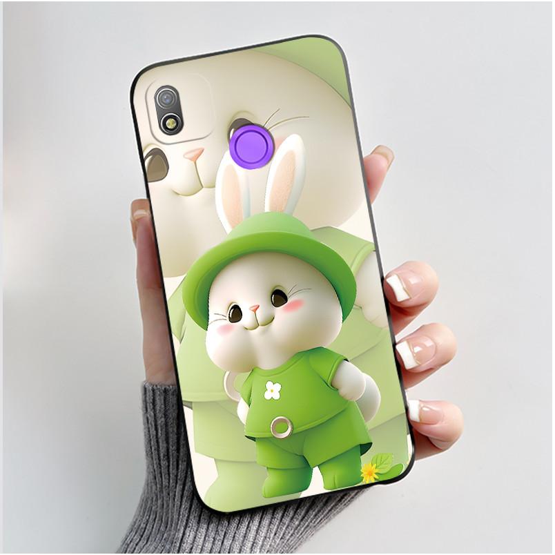 Чехол для Tecno Pop 4 Силиконовый Забавный Роскошный Милый Мультяшный Кот Кролик Крутые Девочки Мальчики Задняя Крышка Для Tecno Pop4 Чехол для Телефона BC2c