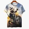 Unisex T-Shirts Cat Graphic T-Shirt 3D Animal Print Short Sleeve Tops Summer Tees Streetwear Oversized Loose Men's Clothing 6XL