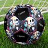 Custom Name The Nightmare Before Christmas Theme Size 5 Soccer Ball, Suitable for Both Indoor and Outdoor Matches, a Gift Suitable for Everyone.
