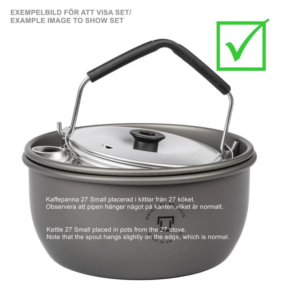 Чайник trangia 325 0,6 л алюминиевый TR-325