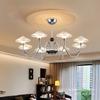 Italian-Style French Chandelier 2025: Full Spectrum Eye-Protective Lighting for Living Room, Hall, or Bedroom