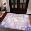 C-cogimyun Anime Entrance Door Mat Nordic Style Bedroom Living Room Doormat Home Balcony Anti-Slip Modern Home Decor