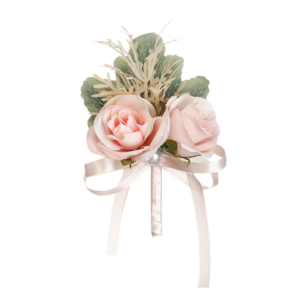 Браслет-корсаж на запястье, корсаж и корсаж для выпускного вечера, браслет-корсаж с розой для свадьбы, годовщины, выпускного вечера