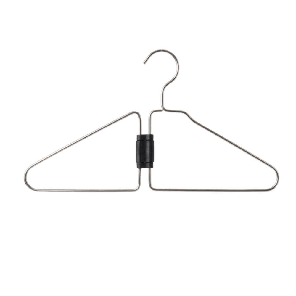 Non-Slip Space Saving Hangers Portable Collapsible Clothes Space Savers For Dorm Room