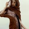 Wasteland Desert Travel Cotton-Linen Scarf: Women's Silk Sunscreen Shawl & Headscarf