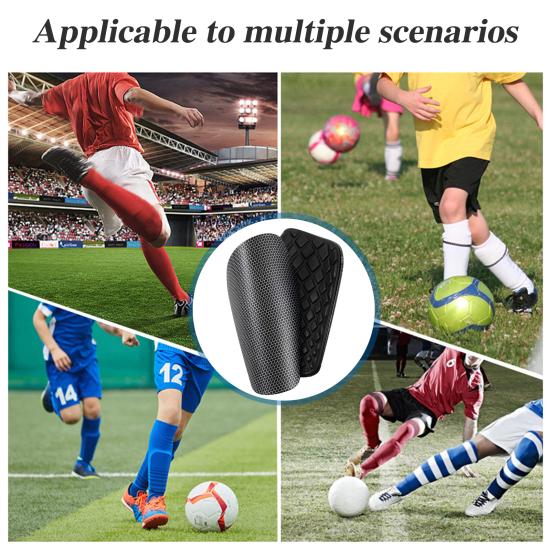 Футбольные щитки для голени для взрослых, жесткие антистолкновительные футбольные щитки для голени, амортизирующие, защитные приспособления для голени для мальчиков и девочек