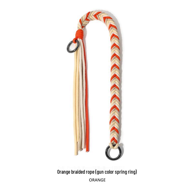 SP-109: Versatile Hand-Woven Shoulder Straps with Creative Contrasting Colors, Ideal for Bags and Single Shoulder Styles.