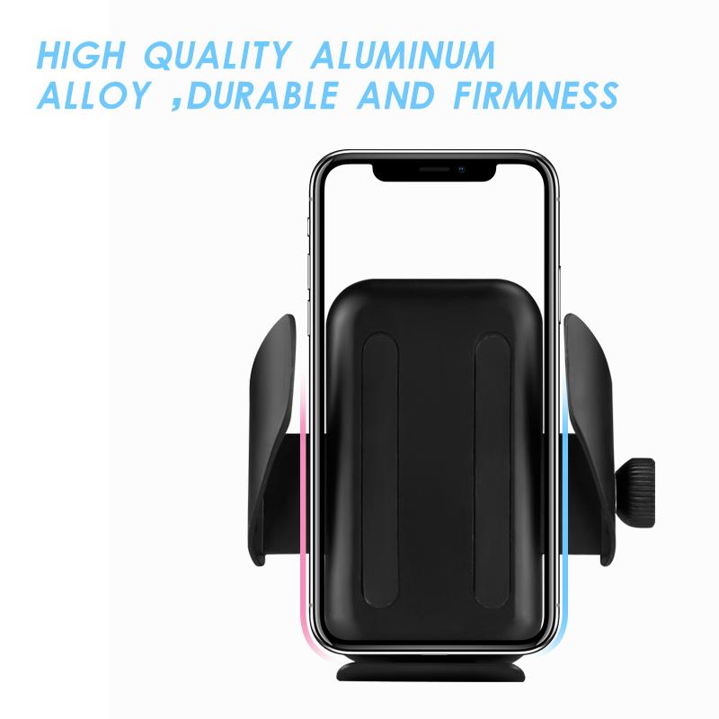 Aluminum Alloy 360 Rotation Bike Mobile Phone Holder Motorbike Phone Mount Motorcycle Phone Holder