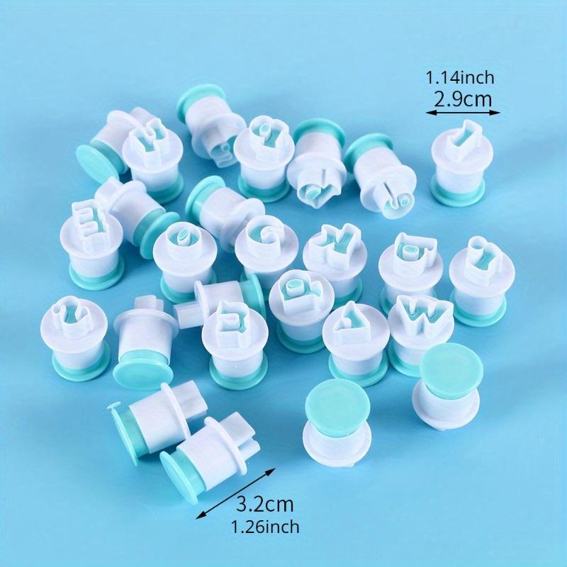 26 букв алфавита цифры набор для украшения торта из помадки форма для печенья пресс-форма для печати глазурь пресс-форма