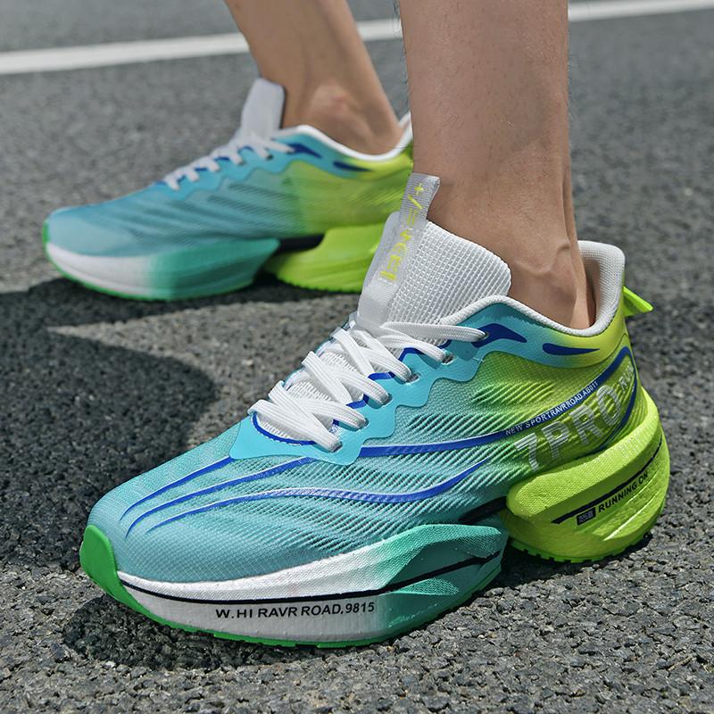 Men's Running Shoes Women Casual Comfortable Sports Physical Testing Shoes Breathable Lightweight Anti Slip Sneakers Marathon