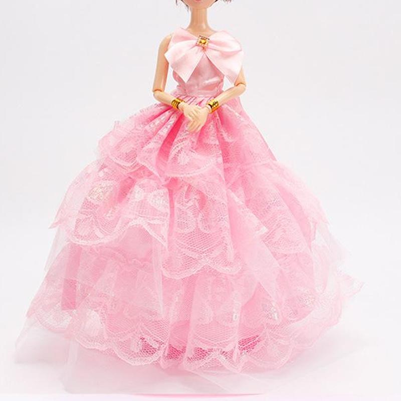 30 см, коллекция мини-кукол, одежда для девочек, игрушка, 3D, большие глаза, BJD, полная одежда принцессы, коллекция платьев, детская кукла, подарок