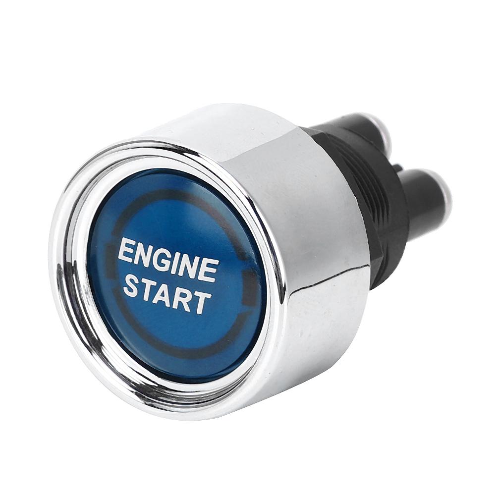 LED Engine Start Ignition Starter Engine Start Stop Button for RVs Racing Car