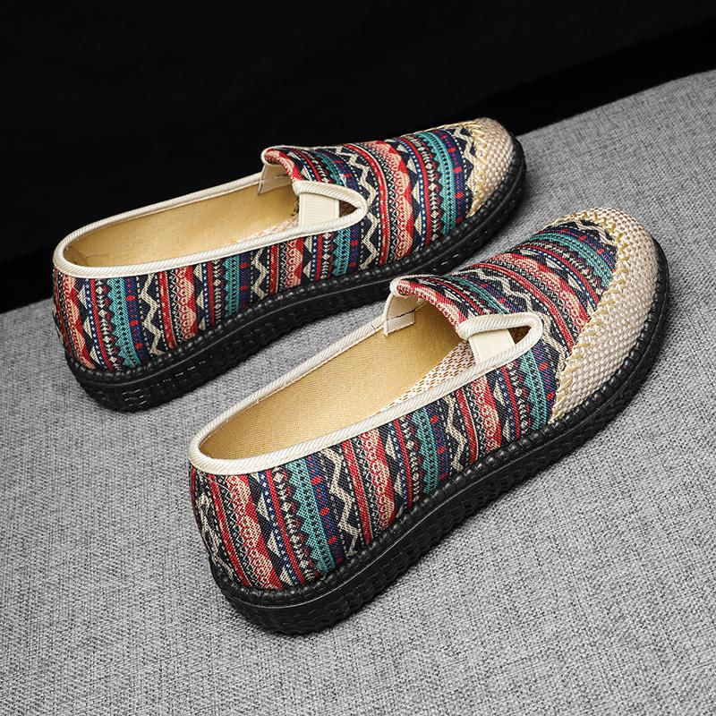 Мусульманская женская обувь, дышащая тканая дышащая повседневная спортивная женская обувь, женская парусиновая обувь