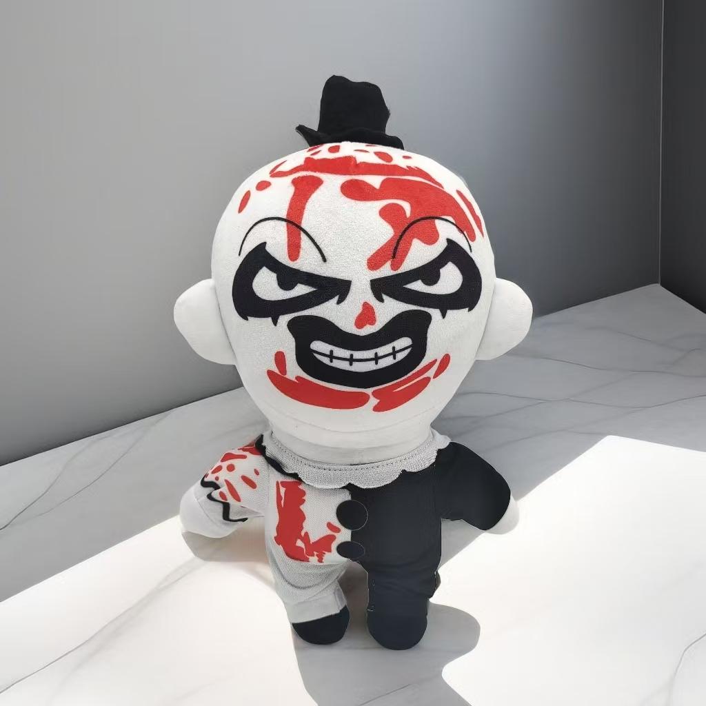 25cm TERRIFIER 3 Plush Clown Plush Toy Scary Stuffed Animal Plush Children Halloween Gifts Fans Collection Or Decorate The Room
