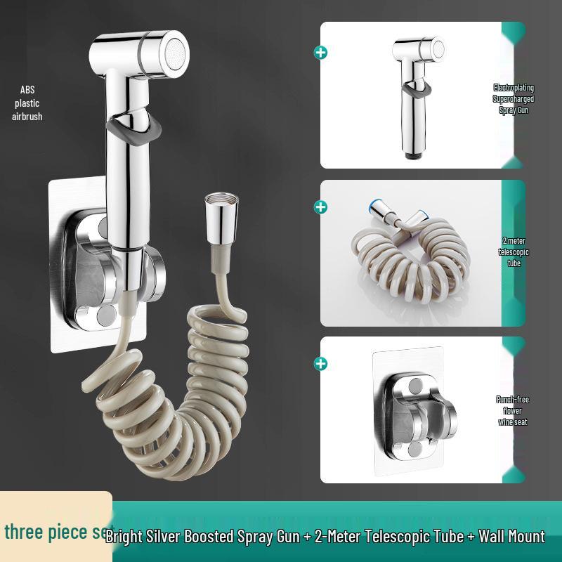 Полностью медный набор биде с напорным распылителем для ванной комнаты
