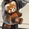 Cute Highland Raccoon Plush Toy - Huggable Running Red Panda Stuffed Animal Made With Premium Soft Fabric, Soothing Companion