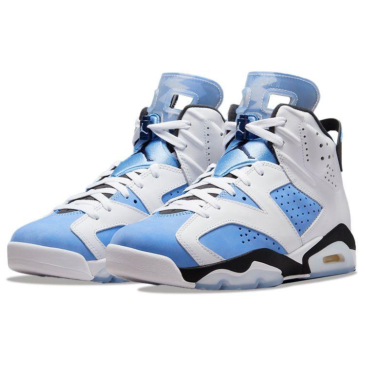 Air Jordan 6 Retro UNC Home Мужские кроссовки синие университетские-синие белые CT8529-410