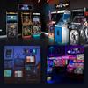 Светодиодная матрица пиксельная панель дисплея экран гибкий RGB автомобильный узор граффити прокручивающийся текст анимация магазин напоминание свет Bluetooth
