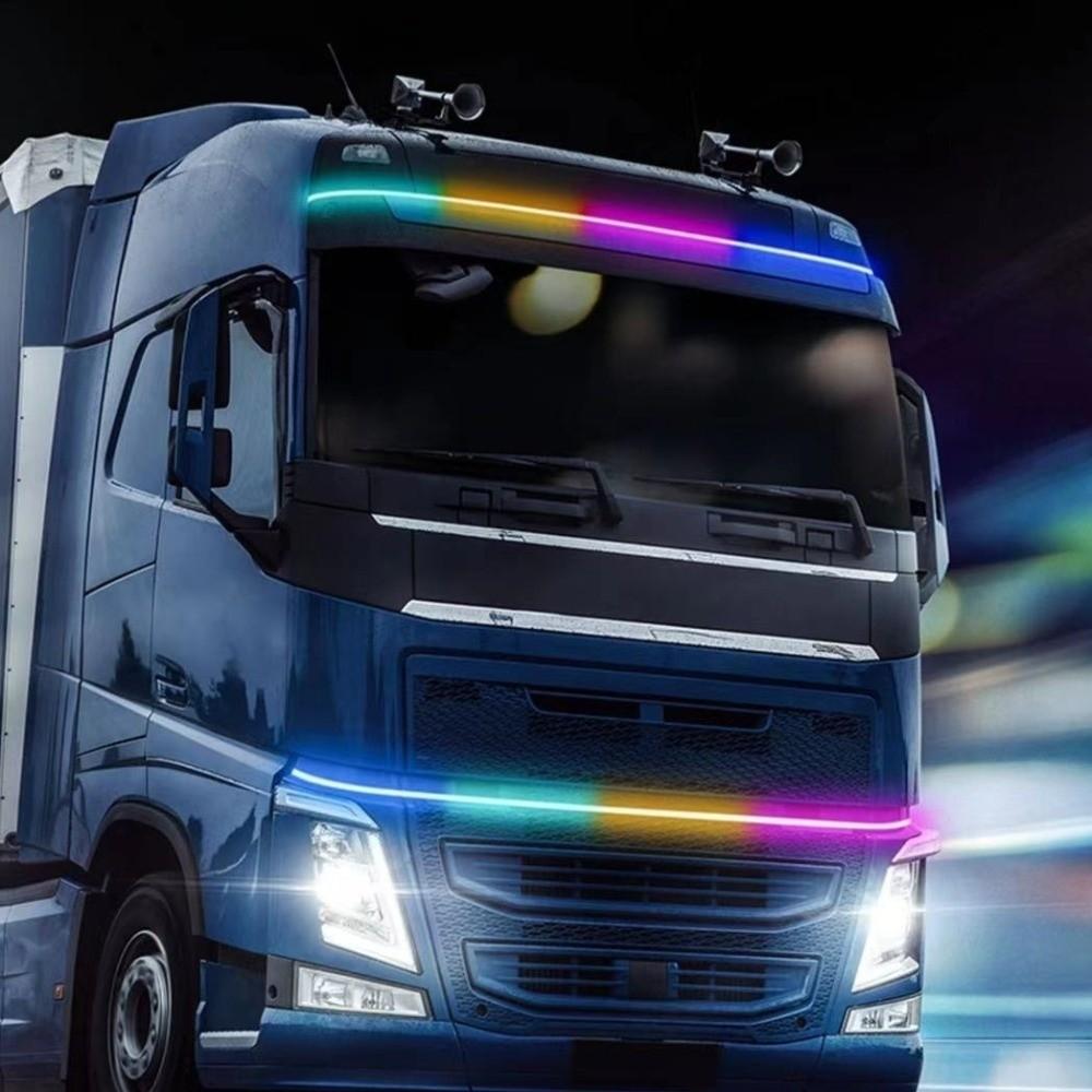 24 В Задний навигационный огонь Цветной мигающий сигнальный огонь для автомобиля Аксессуар для декора грузовика