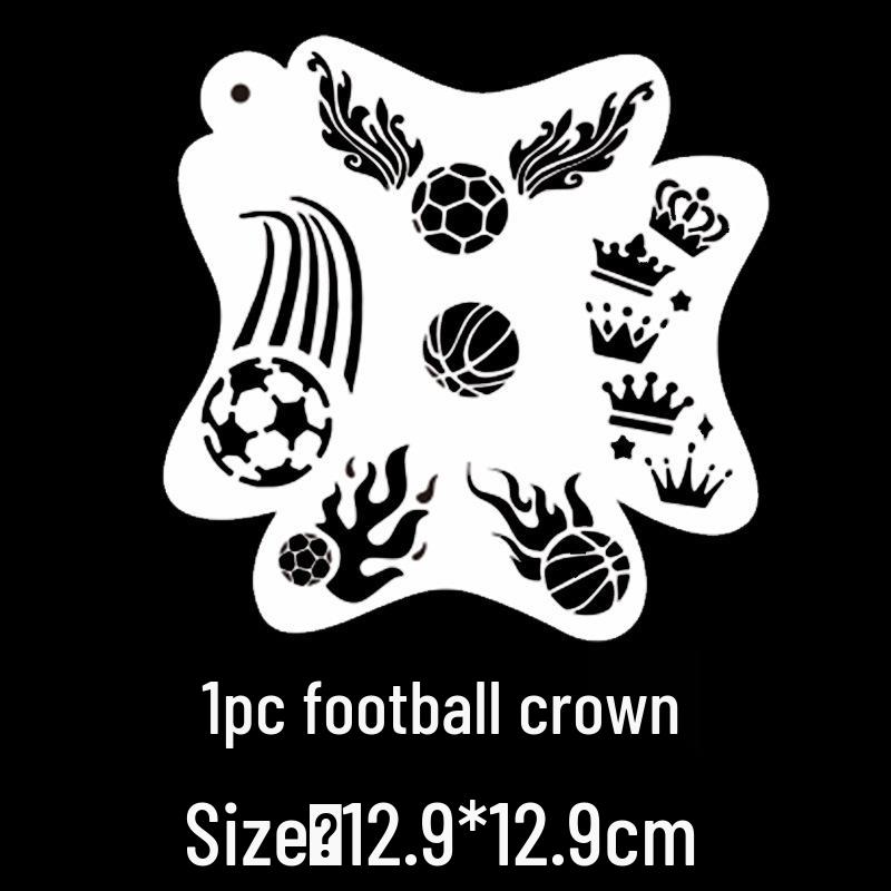 Кружевной трафарет для боди-арта