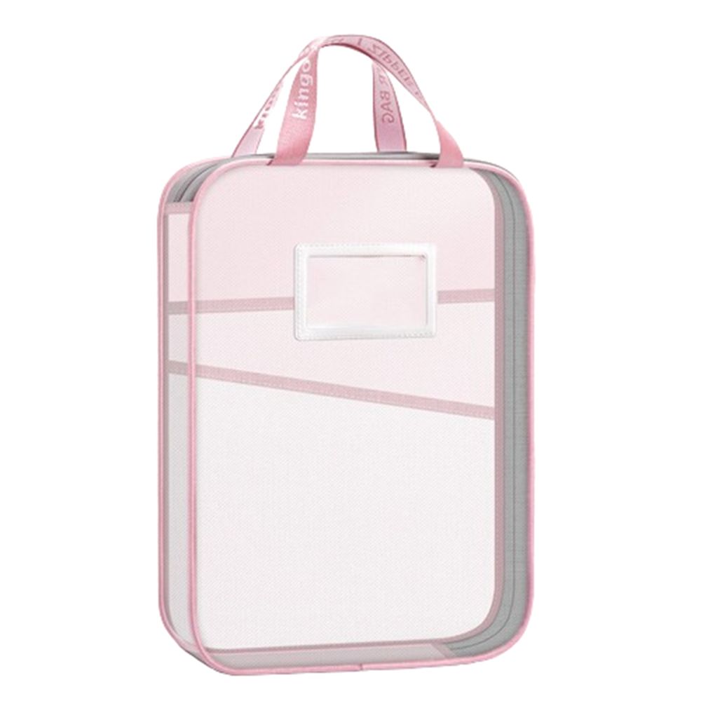 Утолщенная сетчатая сумка на молнии Многофункциональная сумка-папка для хранения контрольной бумаги Сумка для студентов