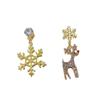 Alloy Christmas Drop Earrings Pendant Ear Studs New Xmas Tree Earrings  Women