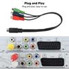 Plug and Play Кабель MINI DIN 9 Pin на 3 RCA 11,8 дюйма MINI DIN 9 Pin Папа на 3 RCA Мама Адаптер RGB Видео Кабель RGB Подключение