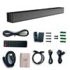 40W High Power Fiber Soundbar Bluetooth Speaker with Remote Control Coaxial Strip Wall Mount TV